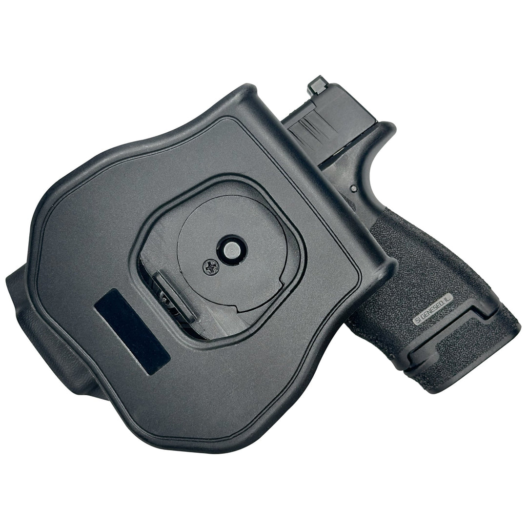 Springfield Armory Hellcat .380 OWB Quick detach Paddle Holster Black 2