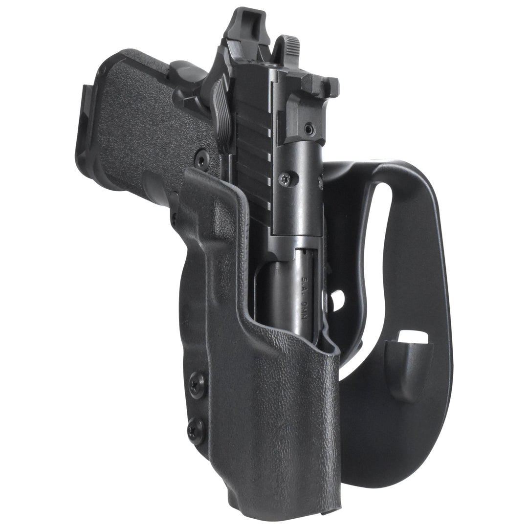 Springfield 1911 DS Prodigy 3.5'' Compact OWB Paddle Holster Black 3