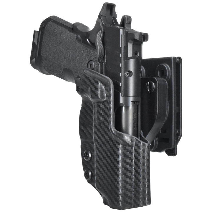 Springfield 1911 DS Prodigy 3.5'' Compact OWB Quick Detach IDPA Holster Carbon Fiber 3