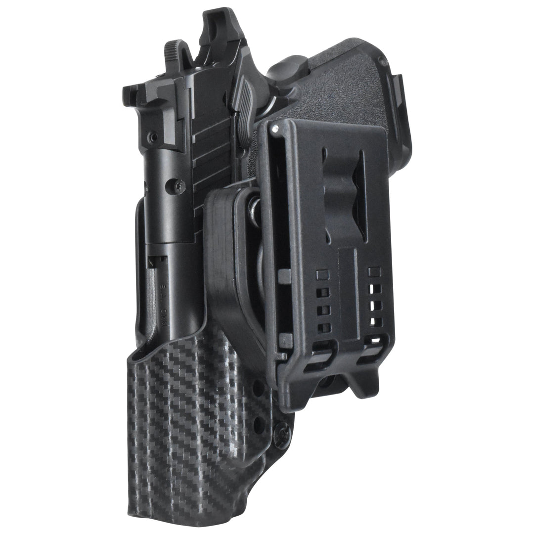 Springfield 1911 DS Prodigy 3.5'' Compact OWB Quick Detach IDPA Holster Carbon Fiber 4