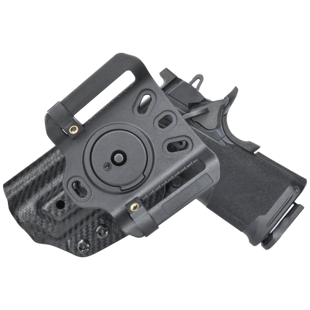 Springfield Prodigy 3.5'' Compact OWB Quick detach Belt Loop Holster Carbon Fiber 2