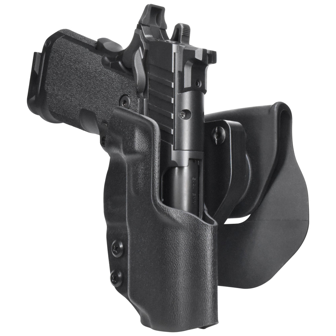 Springfield 1911 DS Prodigy 3.5'' Compact OWB Quick detach Paddle Holster Black 3