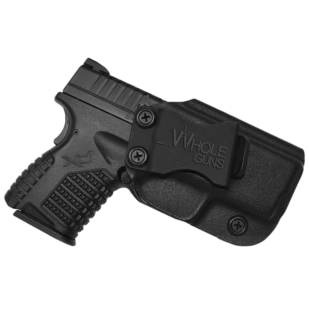 Springfield XD-S 3.3" Single Stack 9MM/40SW IWB Sweat Guard Holster Black 1