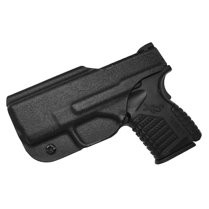 Springfield XD-S 3.3" Single Stack 9MM/40SW IWB Sweat Guard Holster Black 2