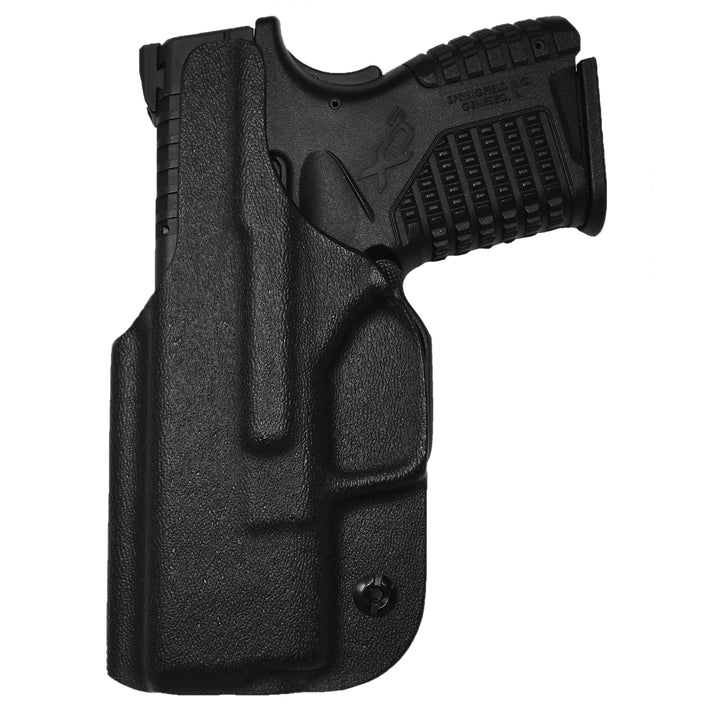 Springfield XD-S 3.3" Single Stack 9MM/40SW IWB Sweat Guard Holster Black 4