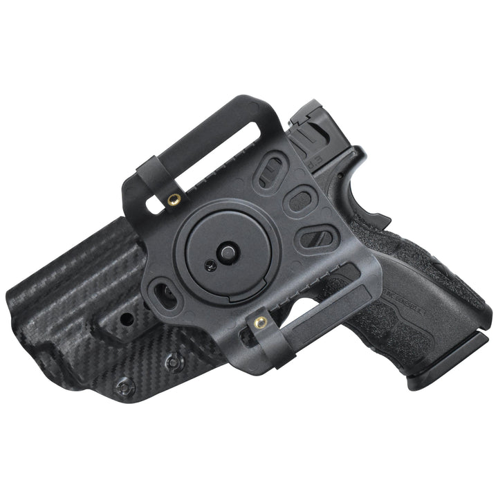 Springfield Armory XD Mod.3 4'' OWB Quick detach Belt Loop Holster Carbon Fiber 2