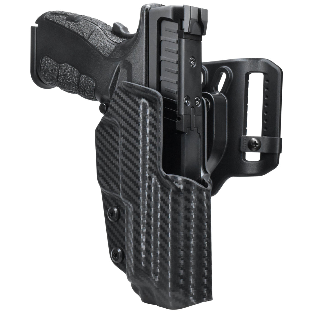 Springfield Armory XD Mod.3 4'' OWB Quick detach Belt Loop Holster Carbon Fiber 3