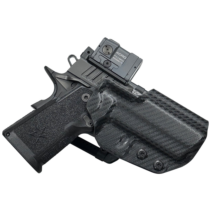 Staccato CS OWB Quick detach Belt Loop Holster Carbon Fiber 1