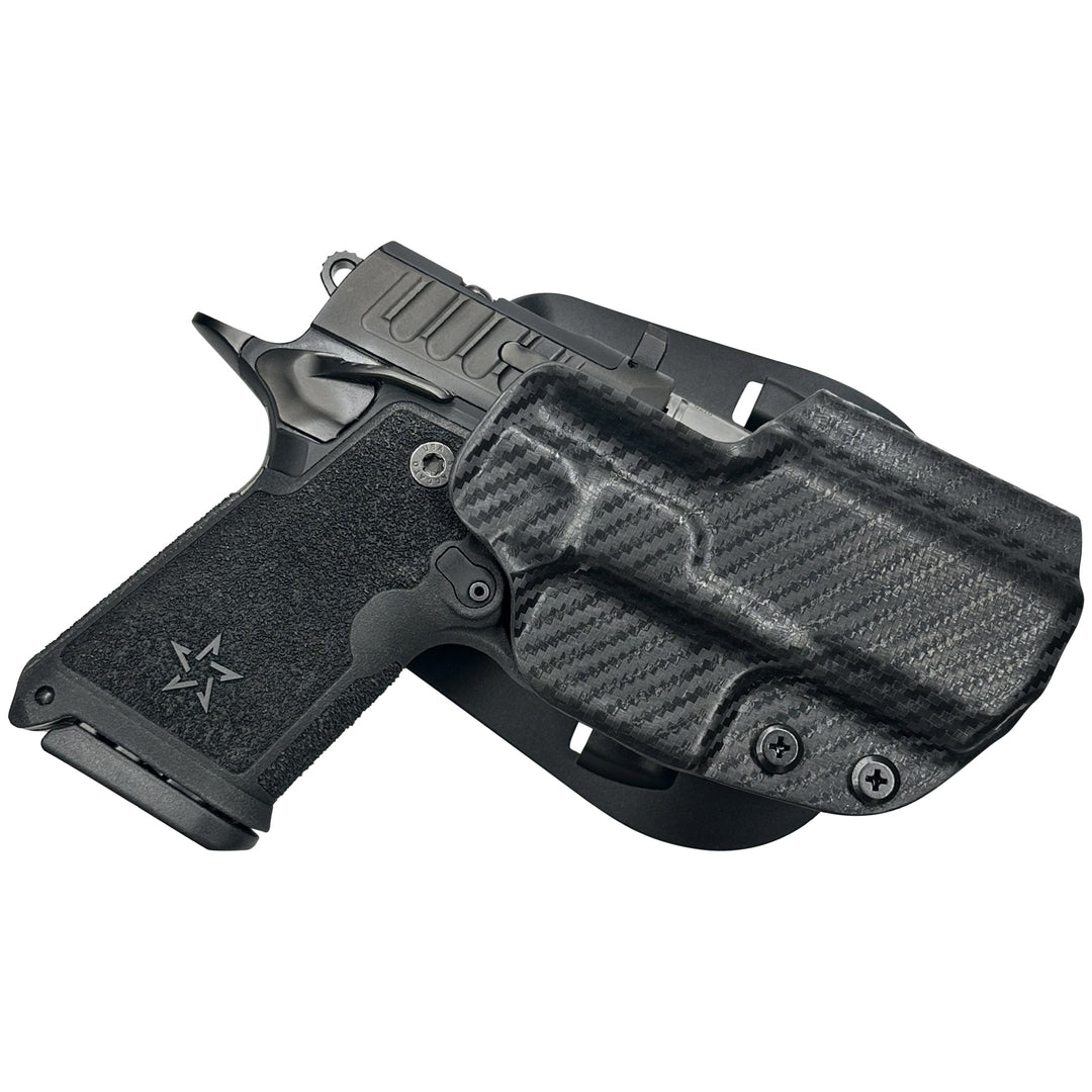 Staccato HD C3.6 OWB Paddle Holster Carbon Fiber 1