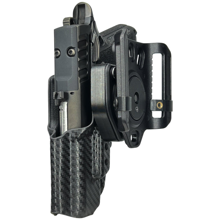 Staccato HD C3.6 OWB Quick detach Belt Loop Holster Carbon Fiber 4