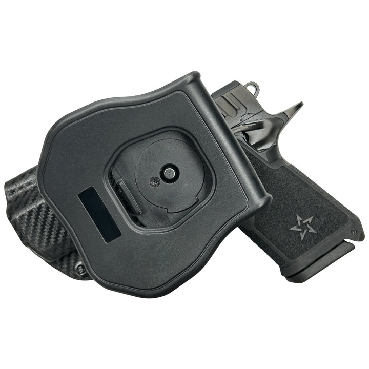 Staccato HD C3.6 OWB Quick detach Paddle Holster Carbon Fiber 2