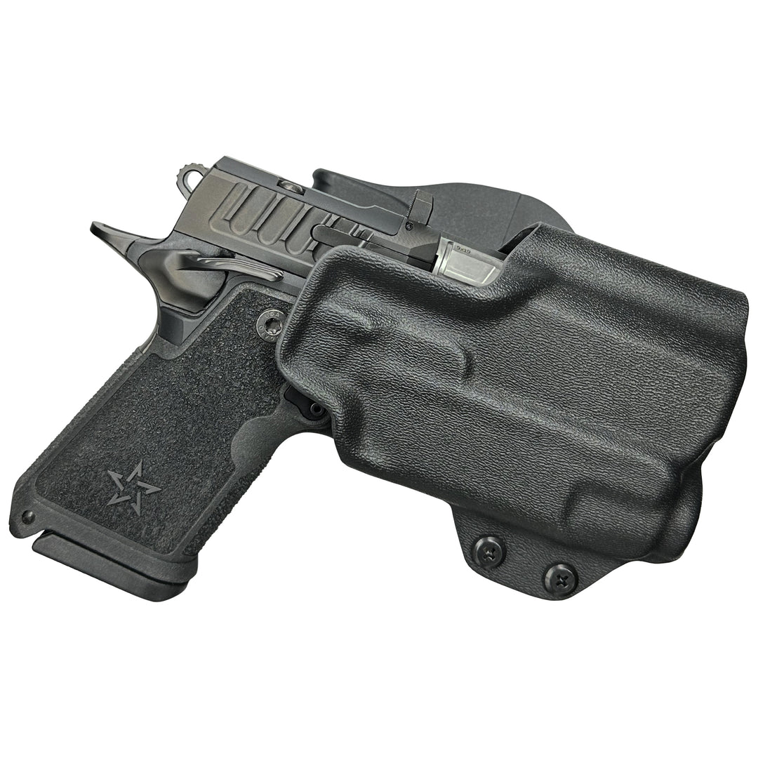 Staccato HD C3.6 + Streamlight (TLR-7 X/TLR-7A) OWB Quick detach Paddle Holster Black 1