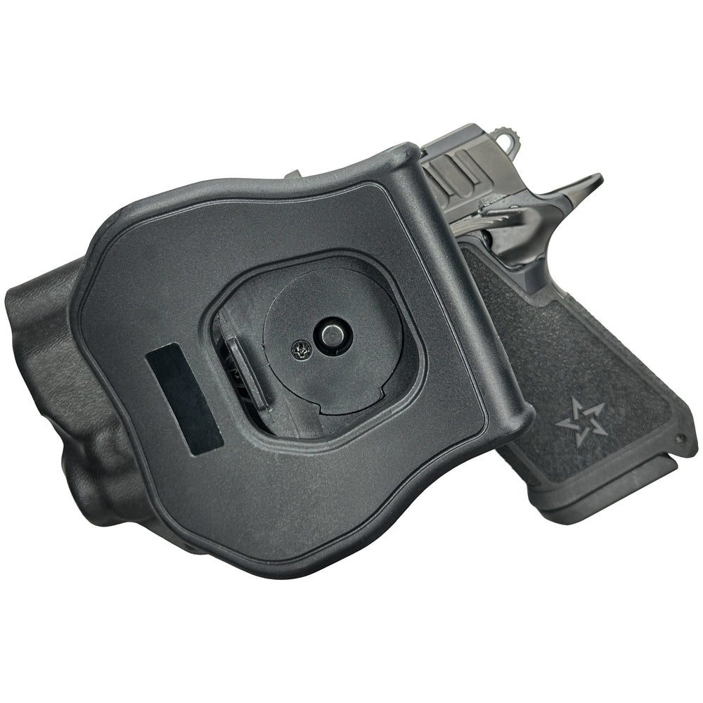 Staccato HD C3.6 + Streamlight (TLR-7 X/TLR-7A) OWB Quick detach Paddle Holster Black 2