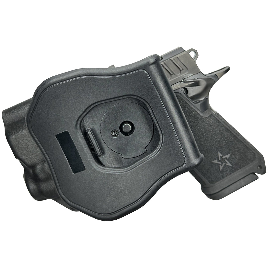 Staccato HD C3.6 + Streamlight (TLR-7 X/TLR-7A) OWB Quick detach Paddle Holster Black 2