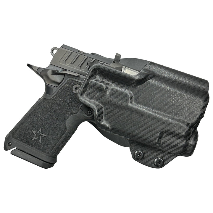 Staccato HD C3.6 + Streamlight (TLR-7 X/TLR-7A) OWB Quick detach Paddle Holster Carbon Fiber 1