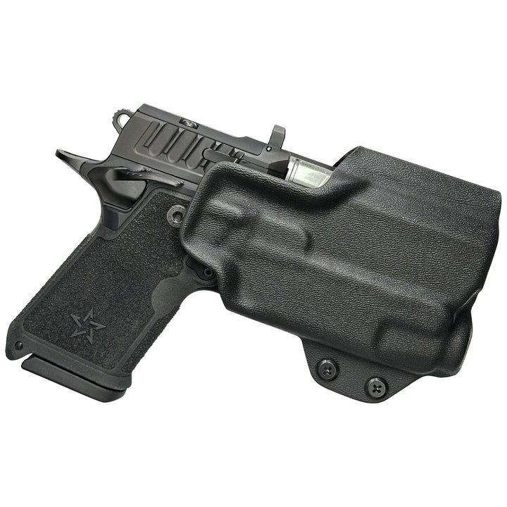 Staccato HD C3.6 + Streamlight (TLR-7X/TLR-7A) OWB CONCEALMENT/IDPA HOLSTER Black 1