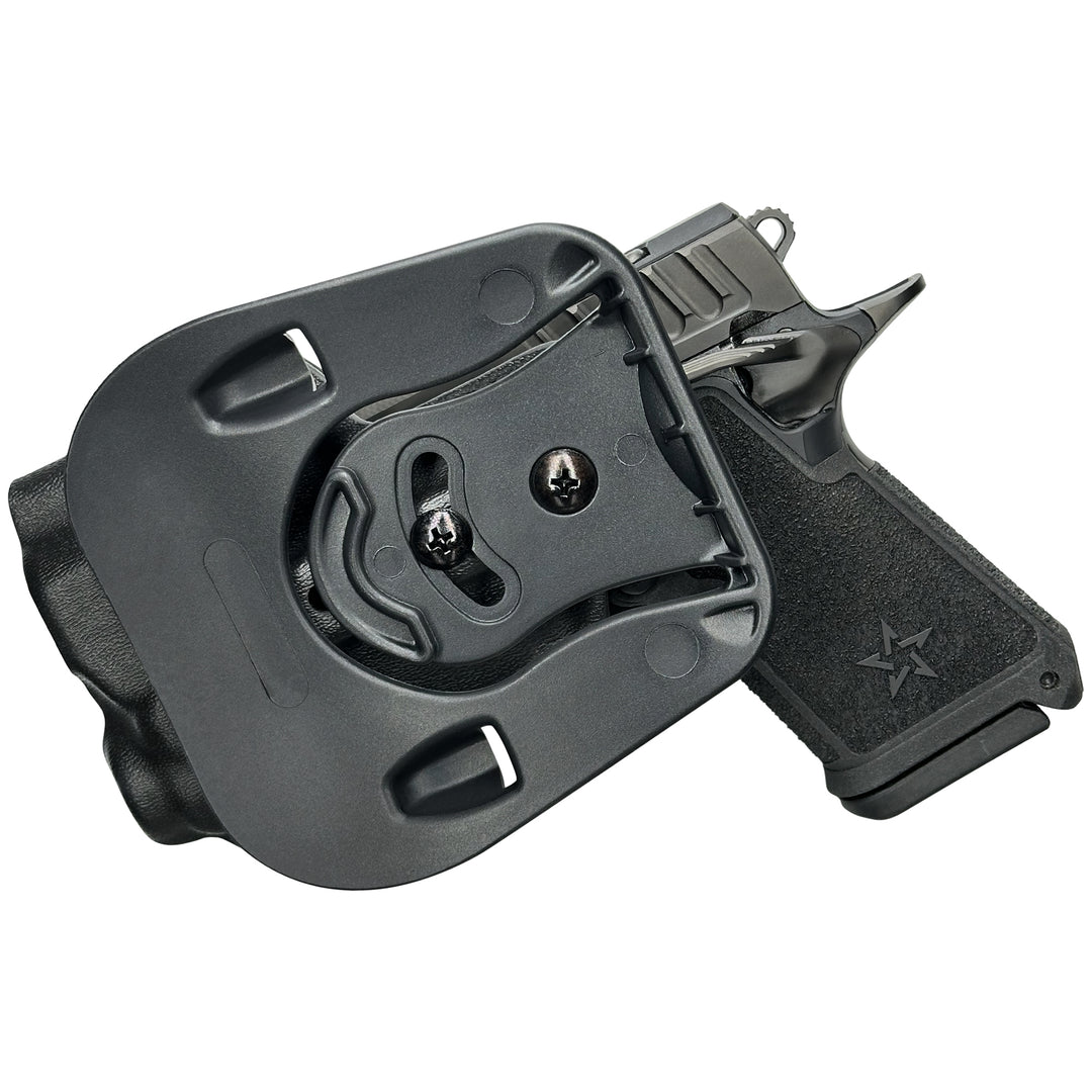 Staccato HD C3.6 + Streamlight (TLR-7 X/TLR-7A) OWB Paddle Holster Black 2