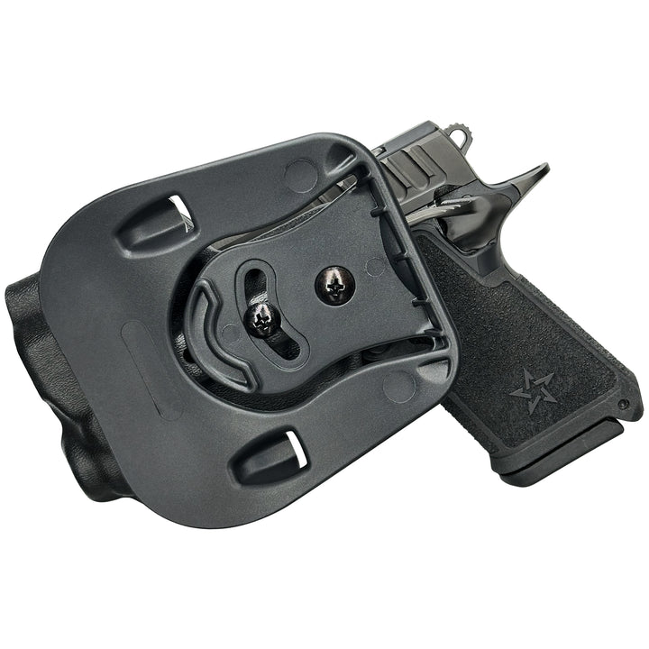 Staccato HD C3.6 + Streamlight (TLR-7 X/TLR-7A) OWB Paddle Holster Black 2