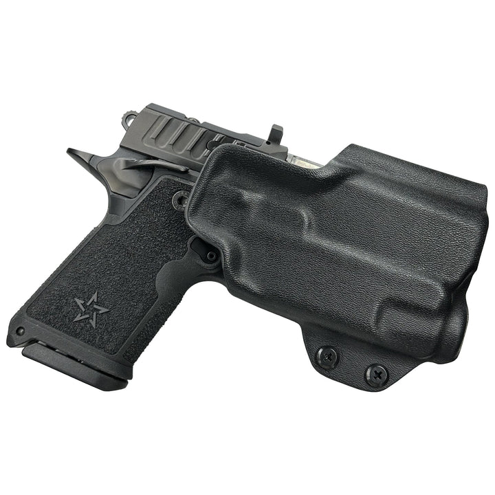 Staccato HD C3.6 + Streamlight (TLR-7 X/TLR-7A) OWB Quick Detach IDPA Holster Black 1