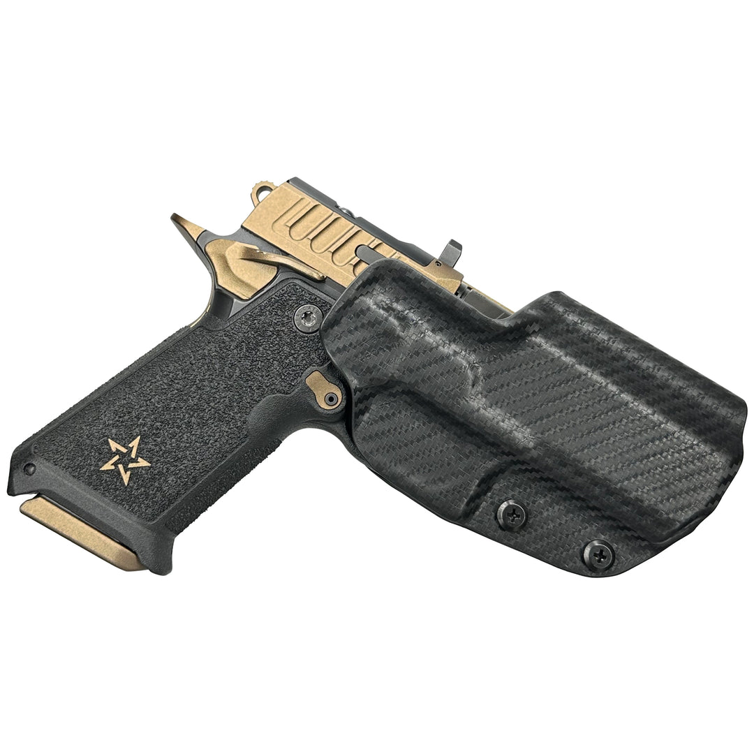 Staccato HD C3.6 + Streamlight (TLR-7X/TLR-7A) OWB CONCEALMENT/IDPA HOLSTER Carbon Fiber 1