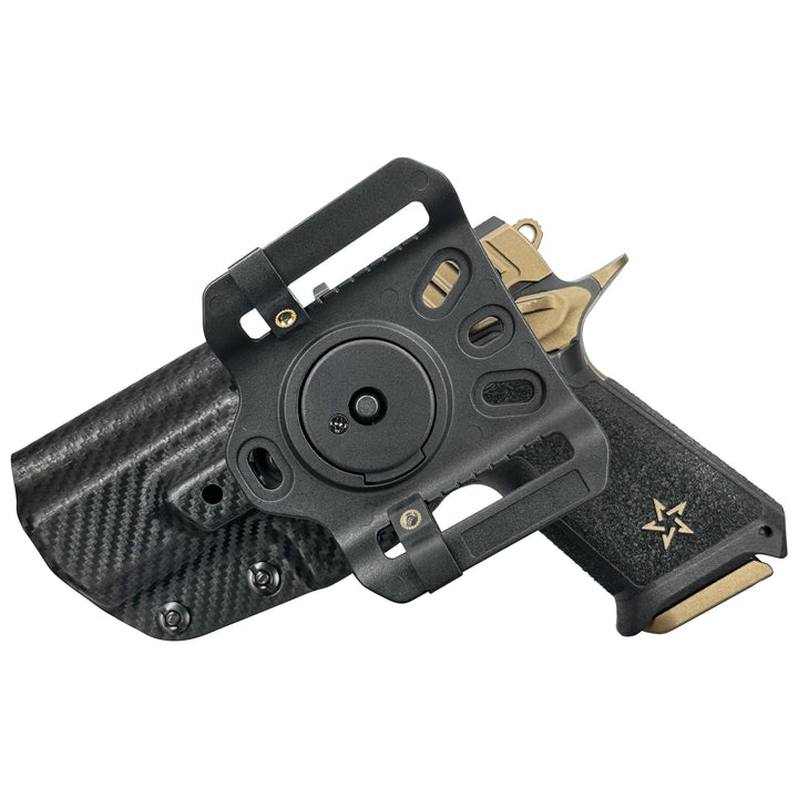 Staccato HD P4 OWB Quick detach Belt Loop Holster Carbon Fiber 2