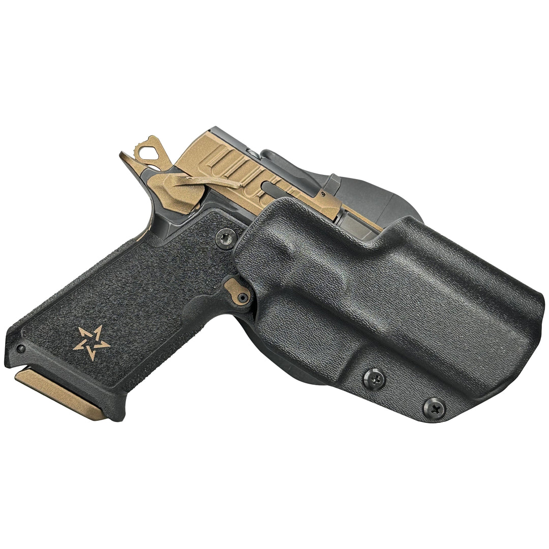 Staccato HD P4 OWB Quick detach Paddle Holster Black 1