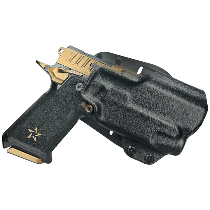 Staccato HD P4 + Streamlight (TLR-7 X/TLR-7A) OWB Paddle Holster