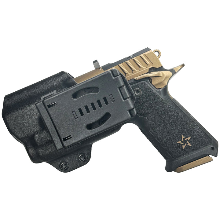 Staccato HD P4 + Streamlight (TLR-7 X/TLR-7A) OWB CONCEALMENT/IDPA HOLSTER Black 2
