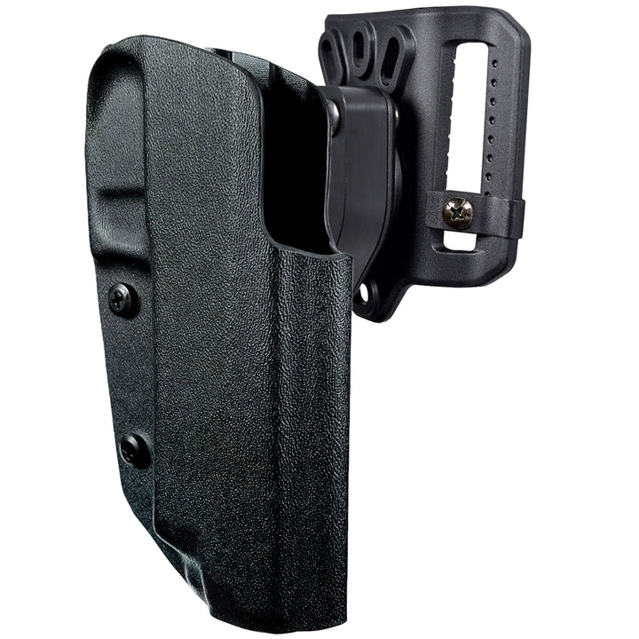 Glock 17 22 44 45 + TLR-7/8 OWB Quick detach Belt Loop Holster Black 1