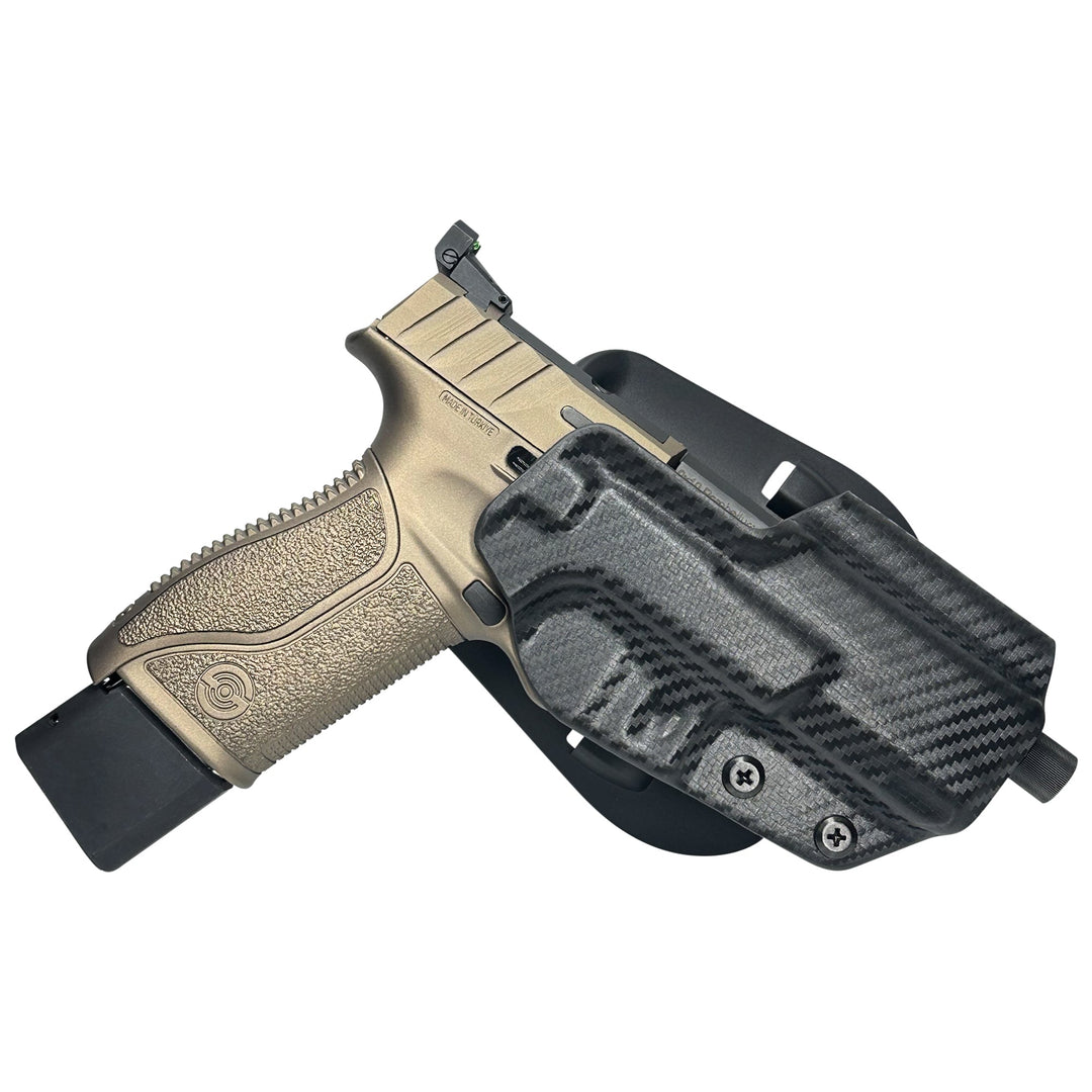 Stoeger STR-9 Combat SX OWB Paddle Holster Carbon Fiber 5