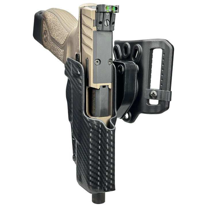 Stoeger STR-9 Combat SX OWB Quick detach Belt Loop Holster Carbon Fiber 6