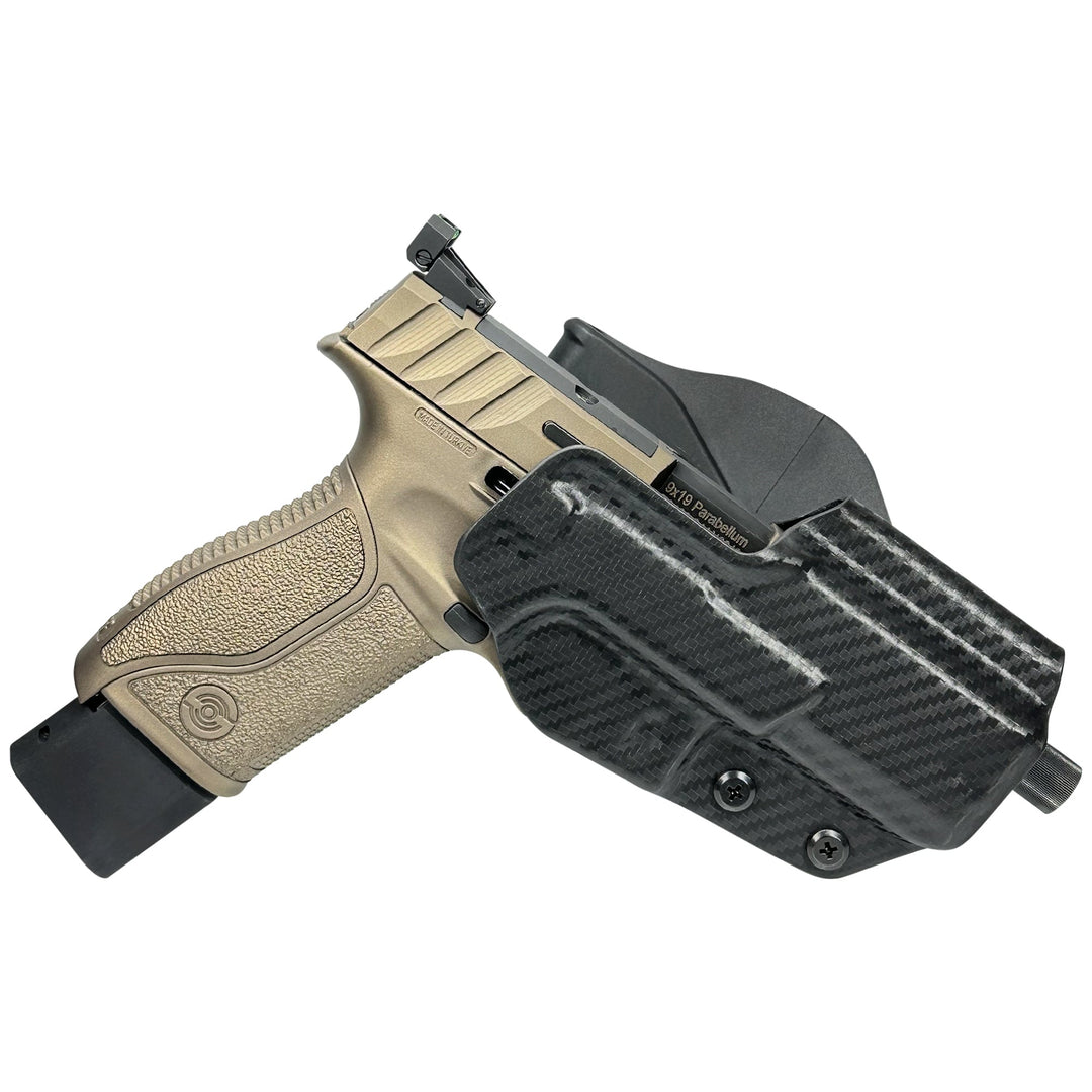 Stoeger STR-9 Combat SX OWB Quick detach Paddle Holster Carbon Fiber 5