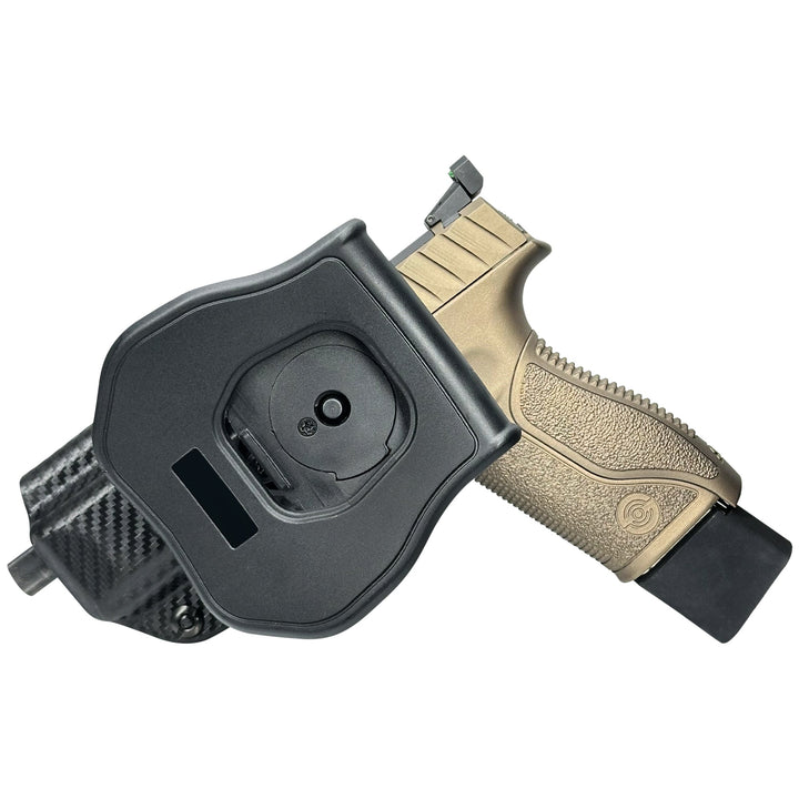 Stoeger STR-9 Combat SX OWB Quick detach Paddle Holster Carbon Fiber 6