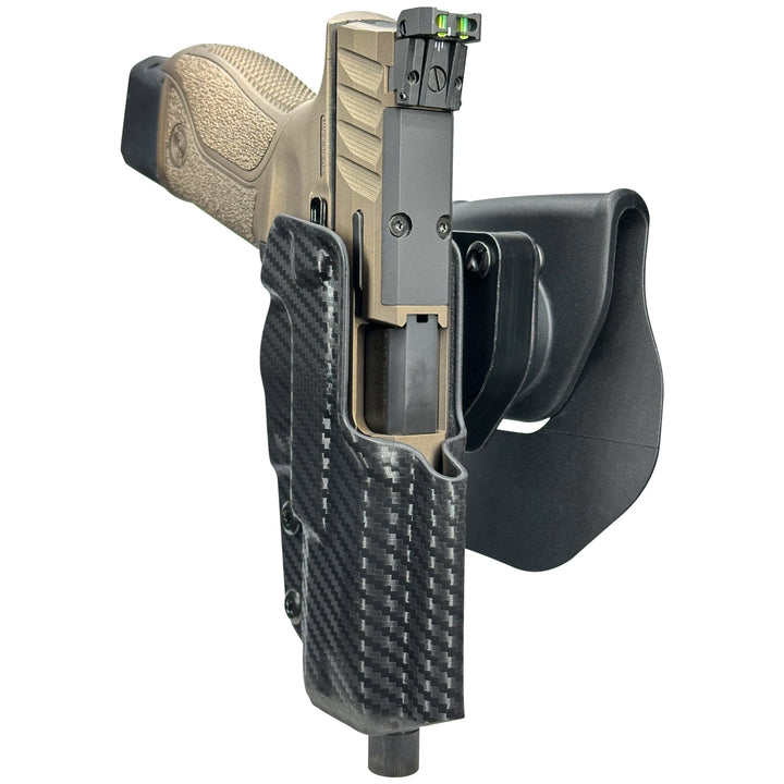 Stoeger STR-9 Combat SX OWB Quick detach Paddle Holster Carbon Fiber 8