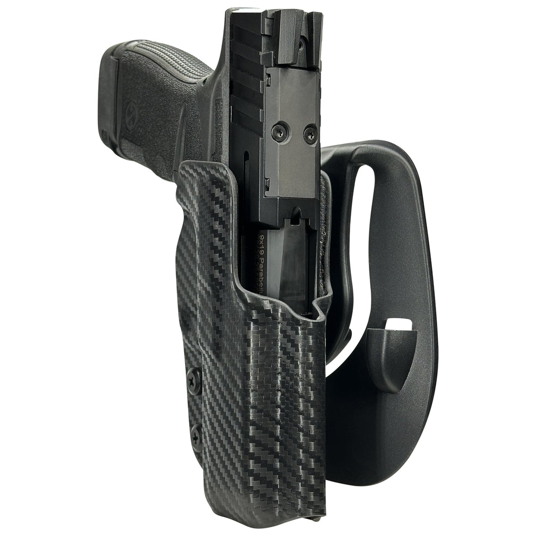Stoeger STR-9F OWB Paddle Holster Carbon Fiber 7