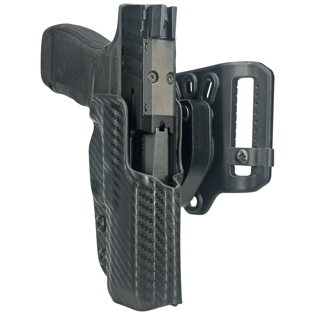 Stoeger STR-9 ThinLine OWB Quick detach Belt Loop Holster Carbon Fiber 7