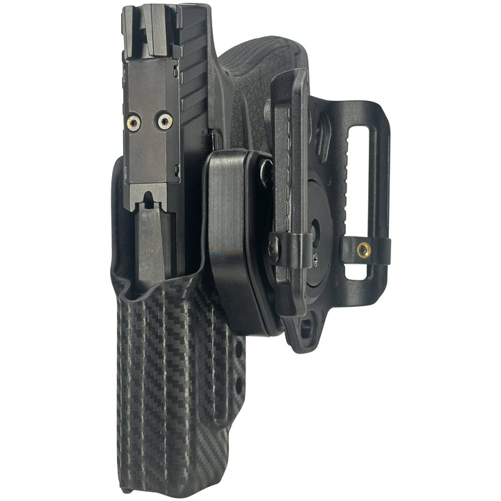 Stoeger STR-9 ThinLine OWB Quick detach Belt Loop Holster Carbon Fiber 8