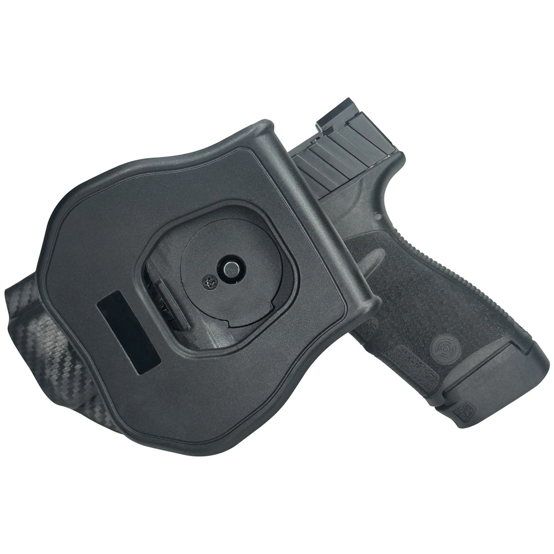 Stoeger STR-9 ThinLine OWB Quick detach Paddle Holster Carbon Fiber 6