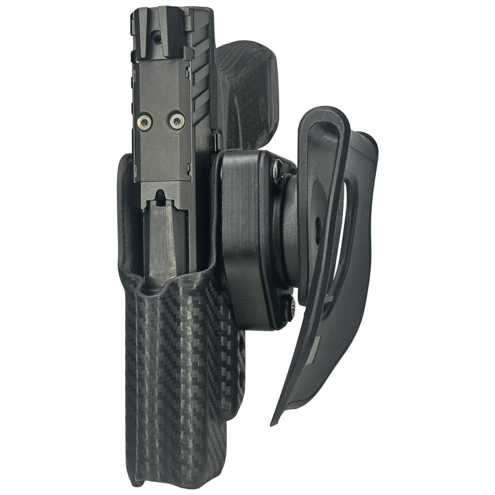 Stoeger STR-9 ThinLine OWB Quick detach Paddle Holster Carbon Fiber 8