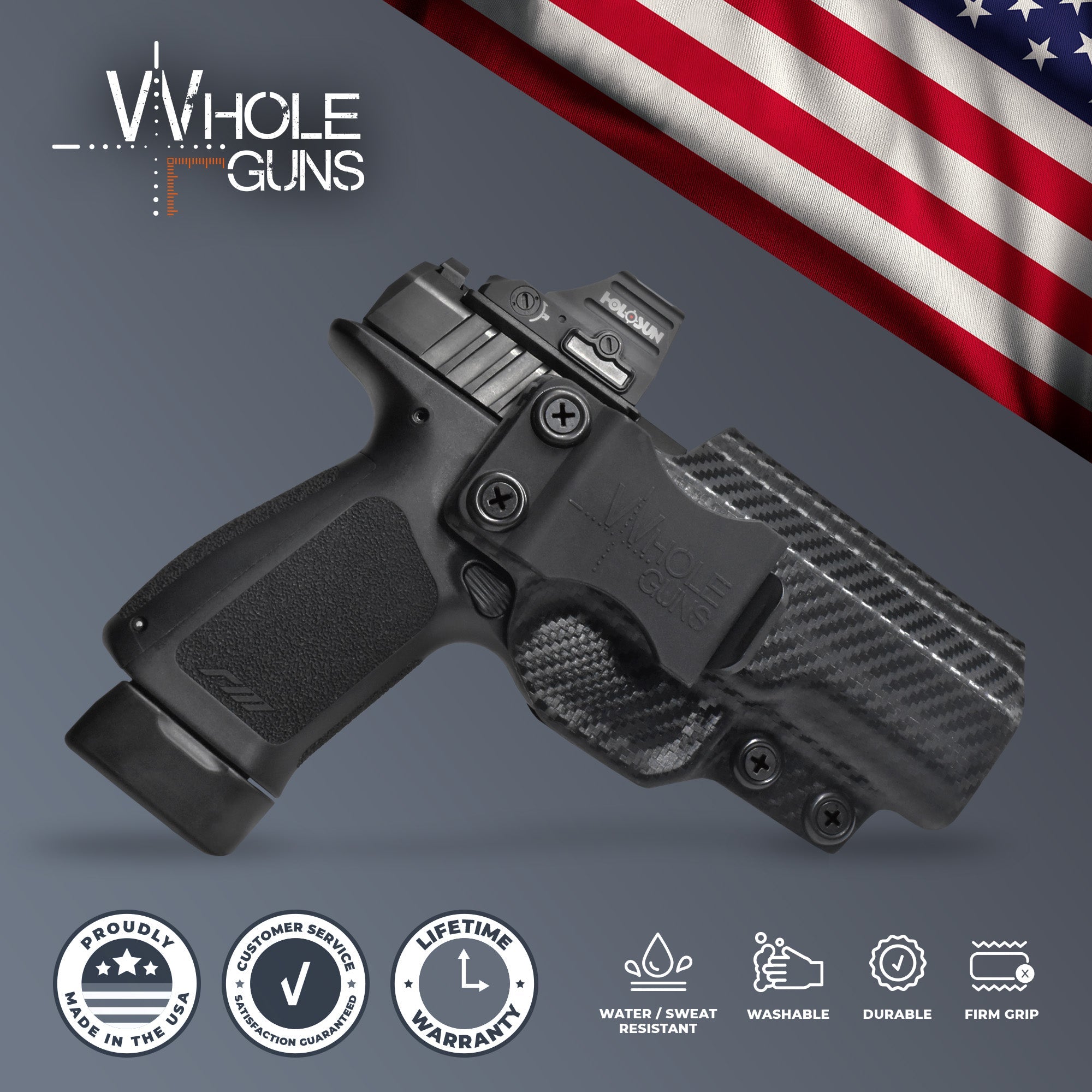 Rock Island Armory Derya DY9 IWB Sweat Guard Holster - Rock Island