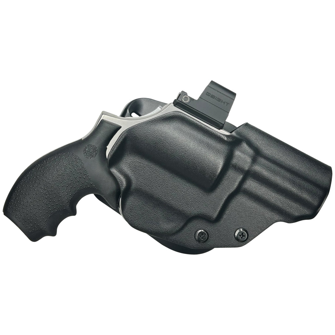 Taurus 66 Combat 3'' OWB Paddle Holster Black 1