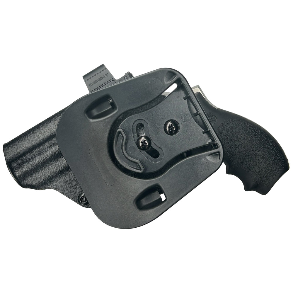 Taurus 66 Combat 3'' OWB Paddle Holster Black 2