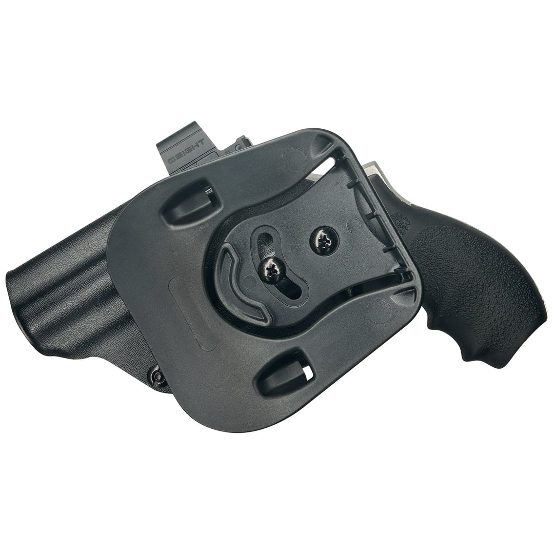 Taurus 66 Combat 3'' OWB Paddle Holster Black 2