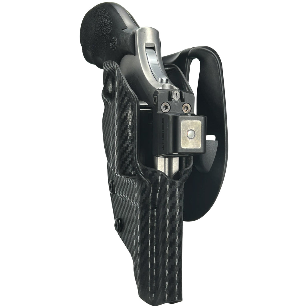 Taurus 66 Combat 3'' OWB Paddle Holster Carbon Fiber 7