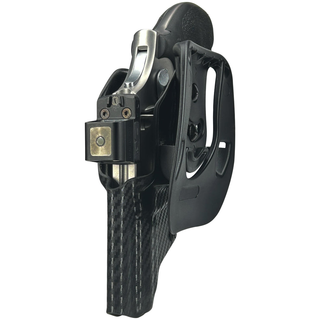 Taurus 66 Combat 3'' OWB Paddle Holster Carbon Fiber 8