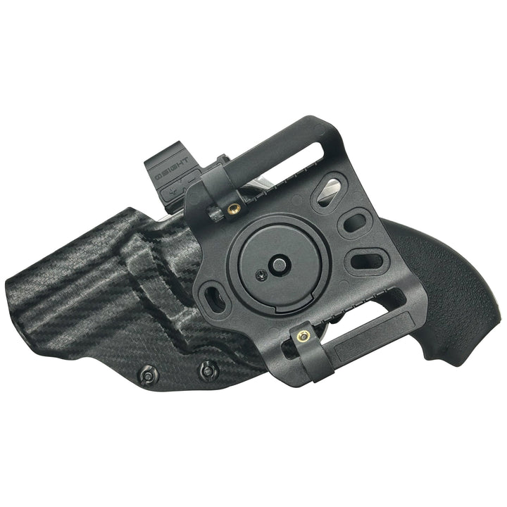 Taurus 66 Combat OWB Quick detach Belt Loop Holster Carbon Fiber 6