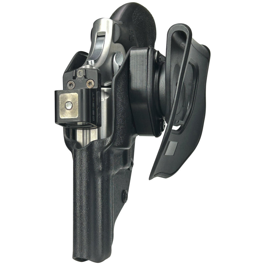 Taurus 66 Combat 3'' OWB Quick detach Paddle Holster Black 4