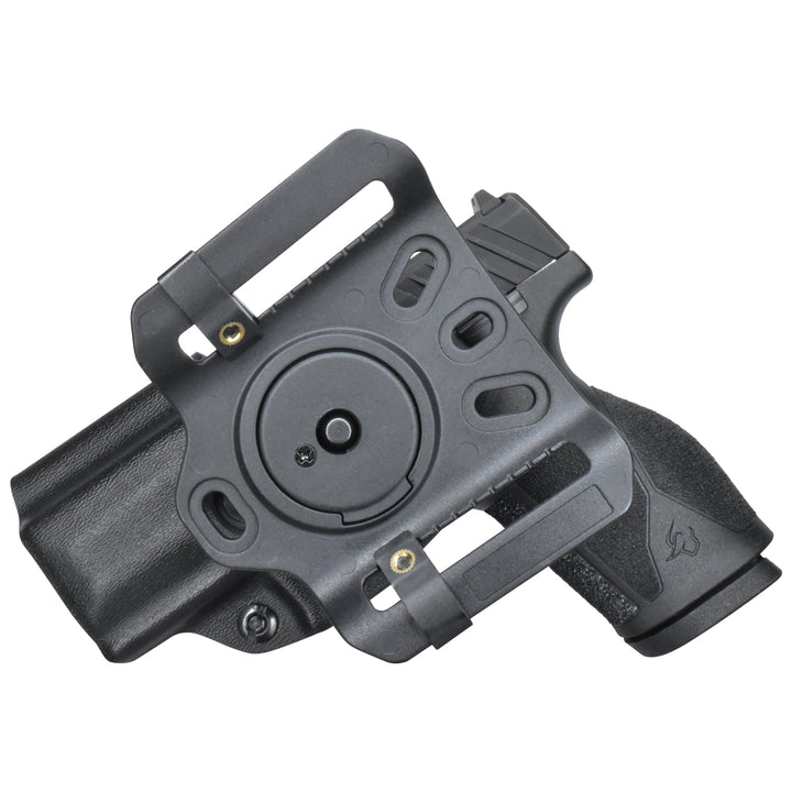 Taurus GX2 9mm OWB Quick detach Belt Loop Holster Black 2