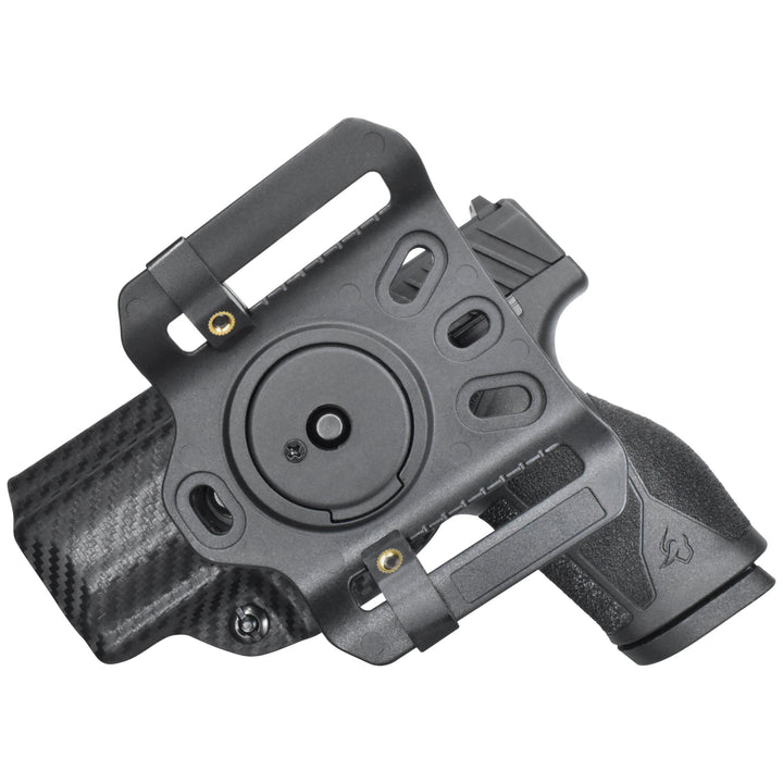 Taurus GX2 9mm OWB Quick detach Belt Loop Holster Carbon Fiber 2