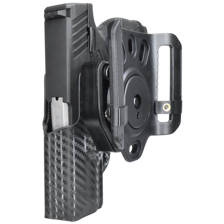 Taurus GX2 9mm OWB Quick detach Belt Loop Holster Carbon Fiber 4